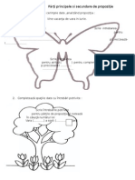 0 Parti Principale Si Secundare de Propozitie Fisa de Lucru
