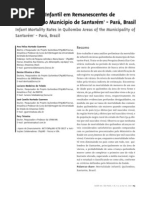 Mortalidade Infantil Em Remanescentes