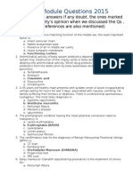 ENT ModuleExam Sem7 2015