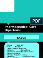 Pharmaceutical Care - Hipertensi