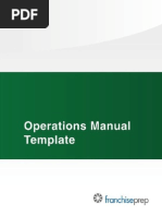 Bk ops manual
