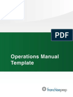 Operations Manual TOC
