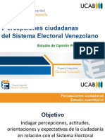 Encuesta de intención de voto en Venezuela