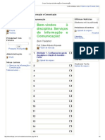 Curso - Serviços de Informação e Comunicação PDF