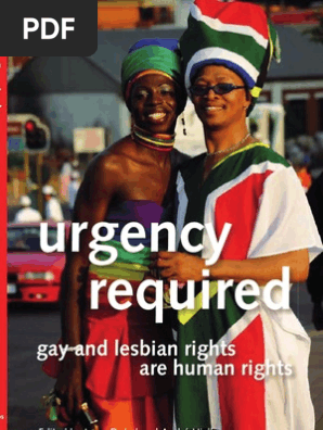 Lesbian School Porn Captions - Urgency Required: Gay and Lesbian Rights Are Human Rights | PDF | Lgbt |  LGBTQIA+ Studies