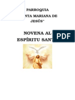 Novena Al Espiritu Santo