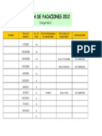 Programa de Vacaciones Cero