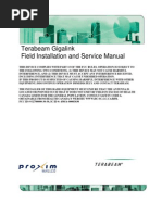 Terabeam Gigalink Field Installation and Service Manual