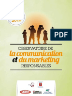 Etude Observatoire Com Responsable 2012