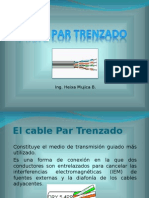 cableado par trenzado 