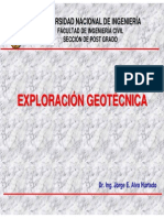 Exploracion Geotecnica.
