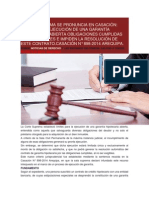 Garantía Hipotecaria Abierta - Cas. 898-2014 Arequipa