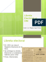Libreta electoral vs. DNI