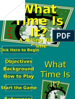 What Time Is It Game