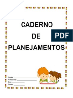 Capa Caderno de Planejamento