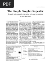 Download The Simple Simplex Repeater by anon-849268 SN267488 doc pdf