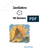 GeoGebra in 10 Lessons