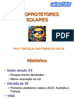 Aula 5 - Fotoprotetores