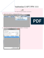 Cara Membuat Pembetulan E SPT