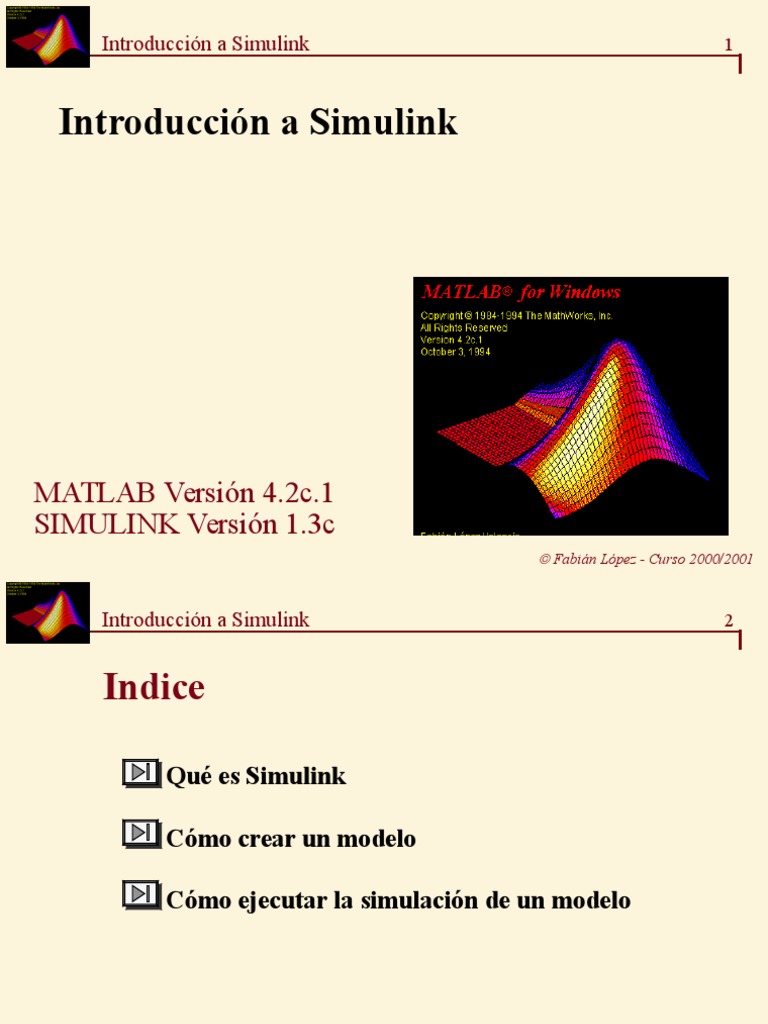 Introducción A Simulink | PDF | Matlab | Simulación