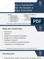 Control y Gestion Ambiental Riesgos Carguío y Transporte