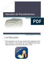 11 Manuales de Procedimientos