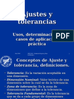 Clase Ajustes y Tolerancias - Proy&Dis - Mec2010