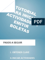 Tutorial Inicio Actividades y Emitir Boleta Honorario V2