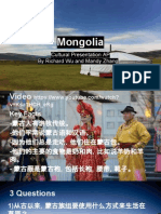 mongolian - cultural presentation by richard-mandy