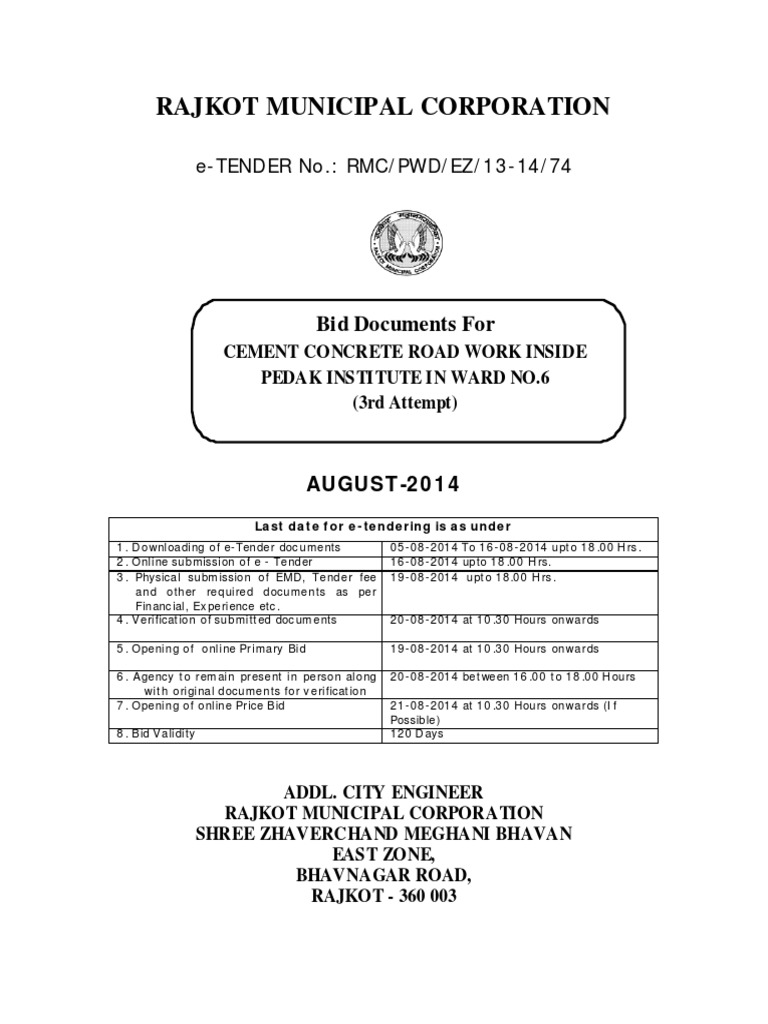 CC Road Work | PDF | Business