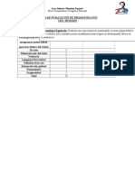 Pauta de Evaluacion de Dramatizacion