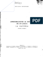 Aproximaciones Al Estudio de Un Juego, La Rayuela, Análisis Etnológico, 1963