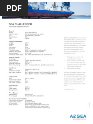 SEA CHALLENGER Technical Overview | PDF | Technology & Engineering