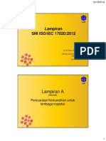 SNI ISO 17020 persyaratan kemandirian lembaga inspeksi