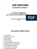 KAJIAN WACANA