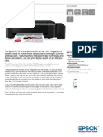 Epson L110 Datasheet