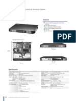 1U Intel Core™2 Duo Industrial Barebone System: Packing List Features Ordering Information