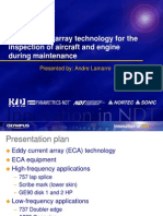 Eddy Current Array Technology For The Inspection of Aircraft and Engine