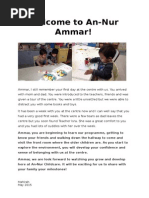 Download Welcome to An-nur Ammar by Annur Childcare centre Dunedin SN267513847 doc pdf