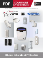 X-Series and OPTEX Catalogue - Wired and Wireless