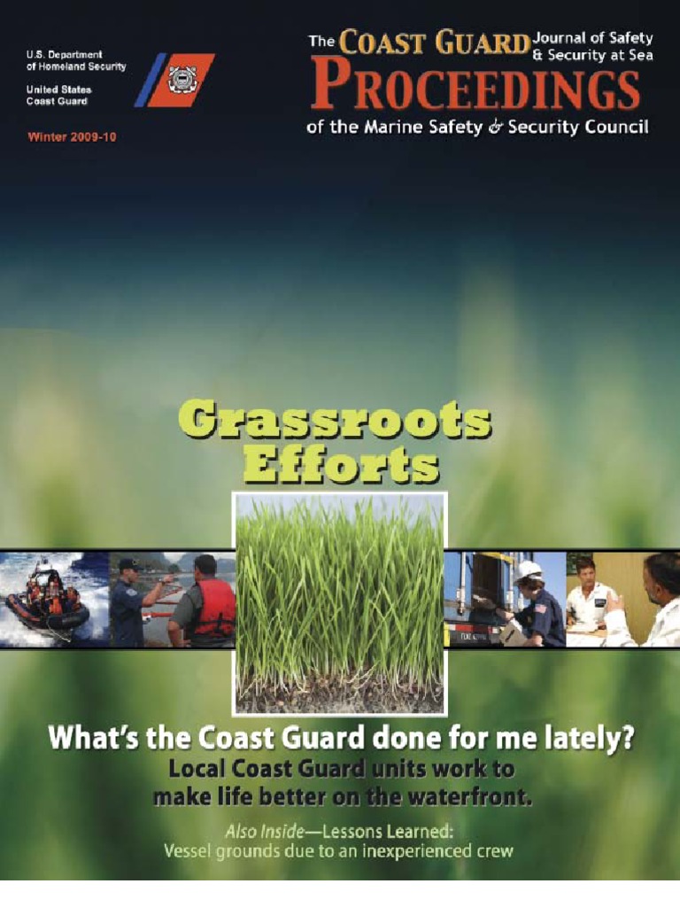 John's Article in Jan 2010 | PDF | Sailor | Coast Guard