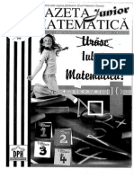 Gazeta Junior Matematica Mai 2010 Clasa 3 Si 4