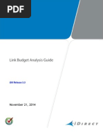 Link Budget Analysis Guide: November 21, 2014