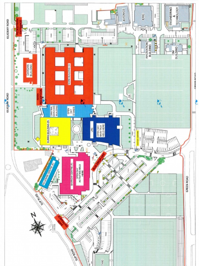 Carlow University Campus Map Carlow It Campus Map | Pdf