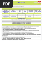 Bus E-Ticket - 225605