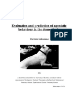 Evaluation and Prediction of Agonistic