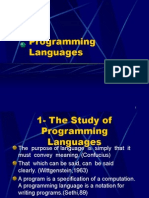Programming Languages 1