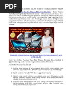Download Games Judi Poker Domino Online Android Ios Blackberry Tablet by Garin Kosasih SN267526220 doc pdf