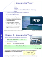 Chapter 6 - Maneuvering Theory: Lecture Notes TTK 4190 Guidance and Control of Vehicles (T. I. Fossen)