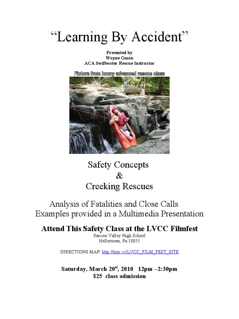 Learning by Accident 2010 LVCC | PDF | Leisure